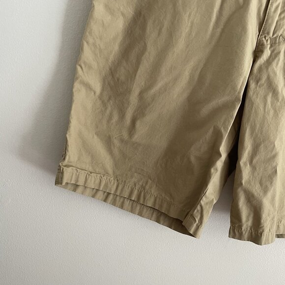 Columbia Men Sz 34 Waist - 10" Length Tan Khaki Pocketed Lightweight Shorts - Picture 2 of 9